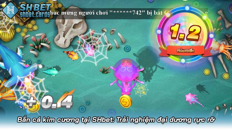Bắn cá kim cương tại SHbet: Trải nghiệm đại dương rực rỡ | Hình số 4 Cách chơi bắn cá kim cương tại SHbet