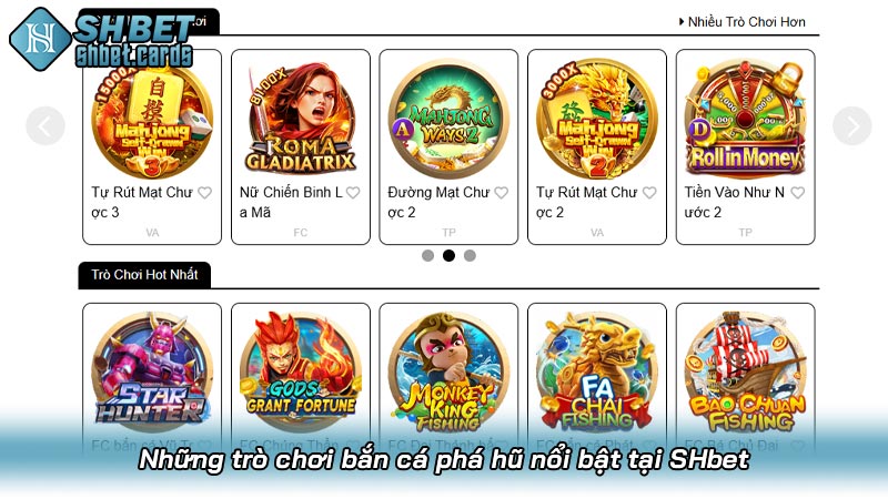 Bắn cá phá hũ: Khám phá thế giới mà đại gia không thể bỏ lỡ | Hình số 5 Những trò chơi bắn cá phá hũ nổi bật tại SHbet
